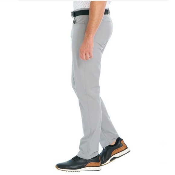 Greg Norman Men's Ultimate 5 Pocket Pants, Gray, 42x30 New - Picture 2 of 6
